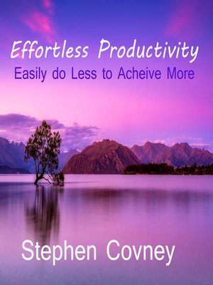 cover image of Effortless Productivity